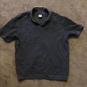 Men’s ZARA polo - dark green - SIZE M